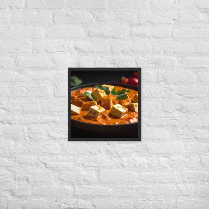 Paneer Curry Framed poster 🤤 from Yumify.AI