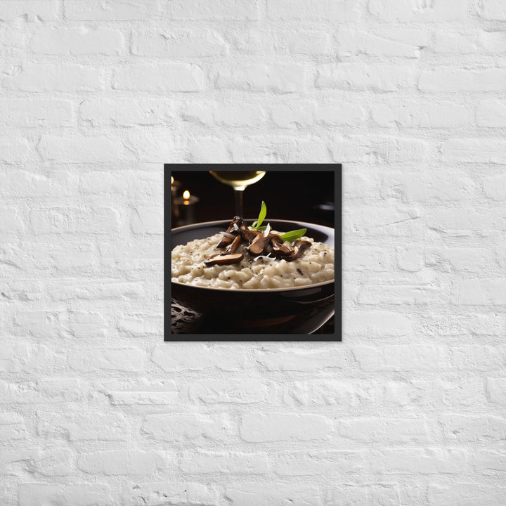 Truffle Risotto Framed poster 🤤 from Yumify.AI