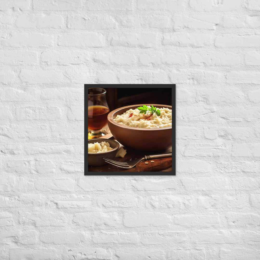 Parmesan Risotto Framed poster 🤤 from Yumify.AI