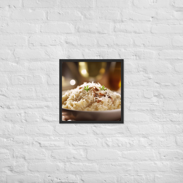 Parmesan Risotto Framed poster 🤤 from Yumify.AI