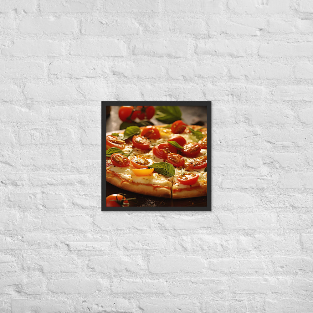 Cheese Pizza Framed poster 🤤 from Yumify.AI