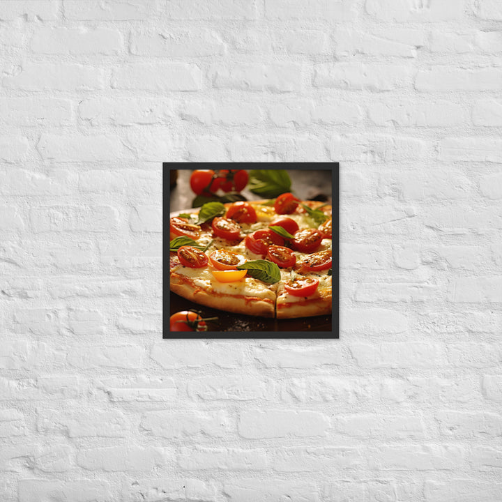 Cheese Pizza Framed poster 🤤 from Yumify.AI