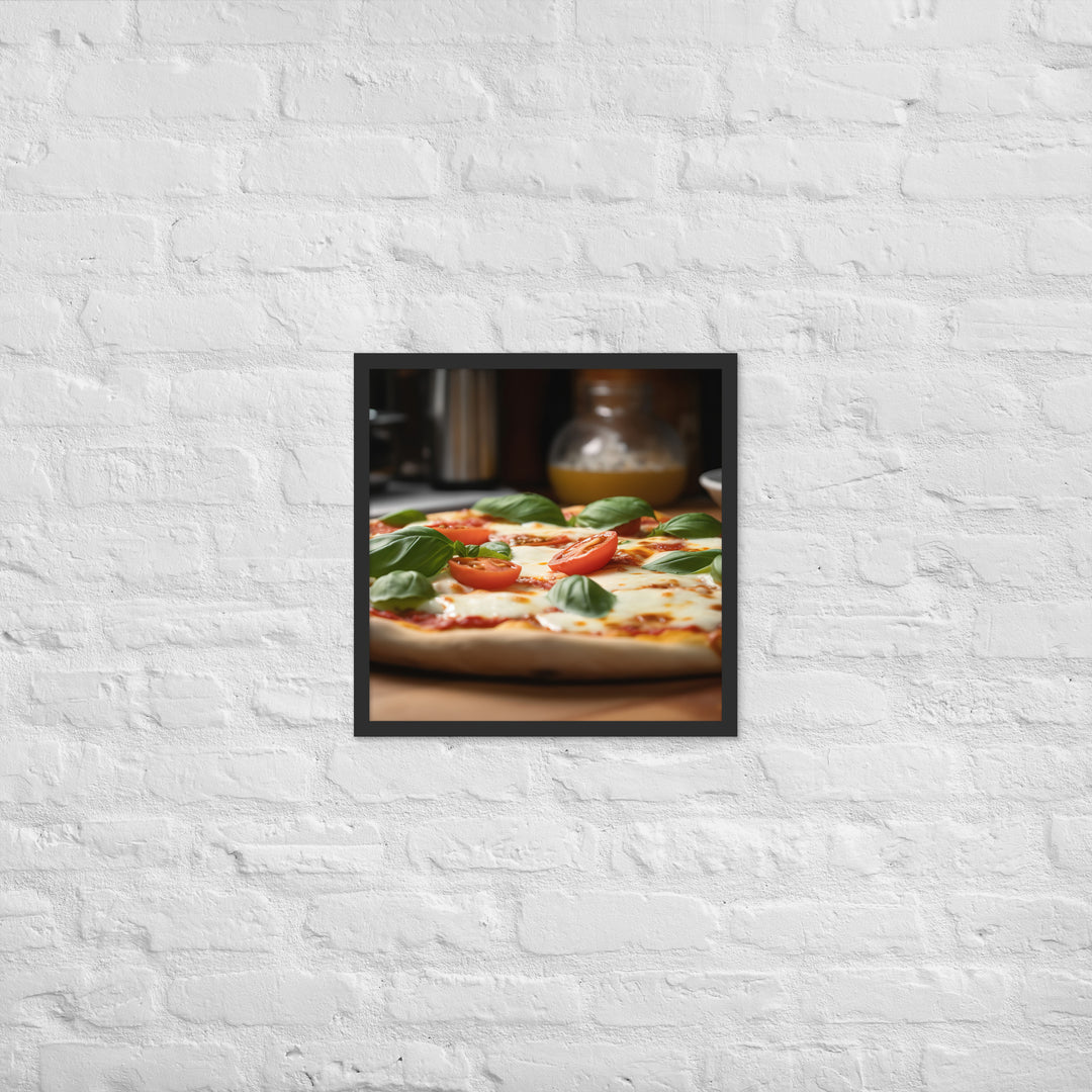 Margherita Pizza Framed poster 🤤 from Yumify.AI