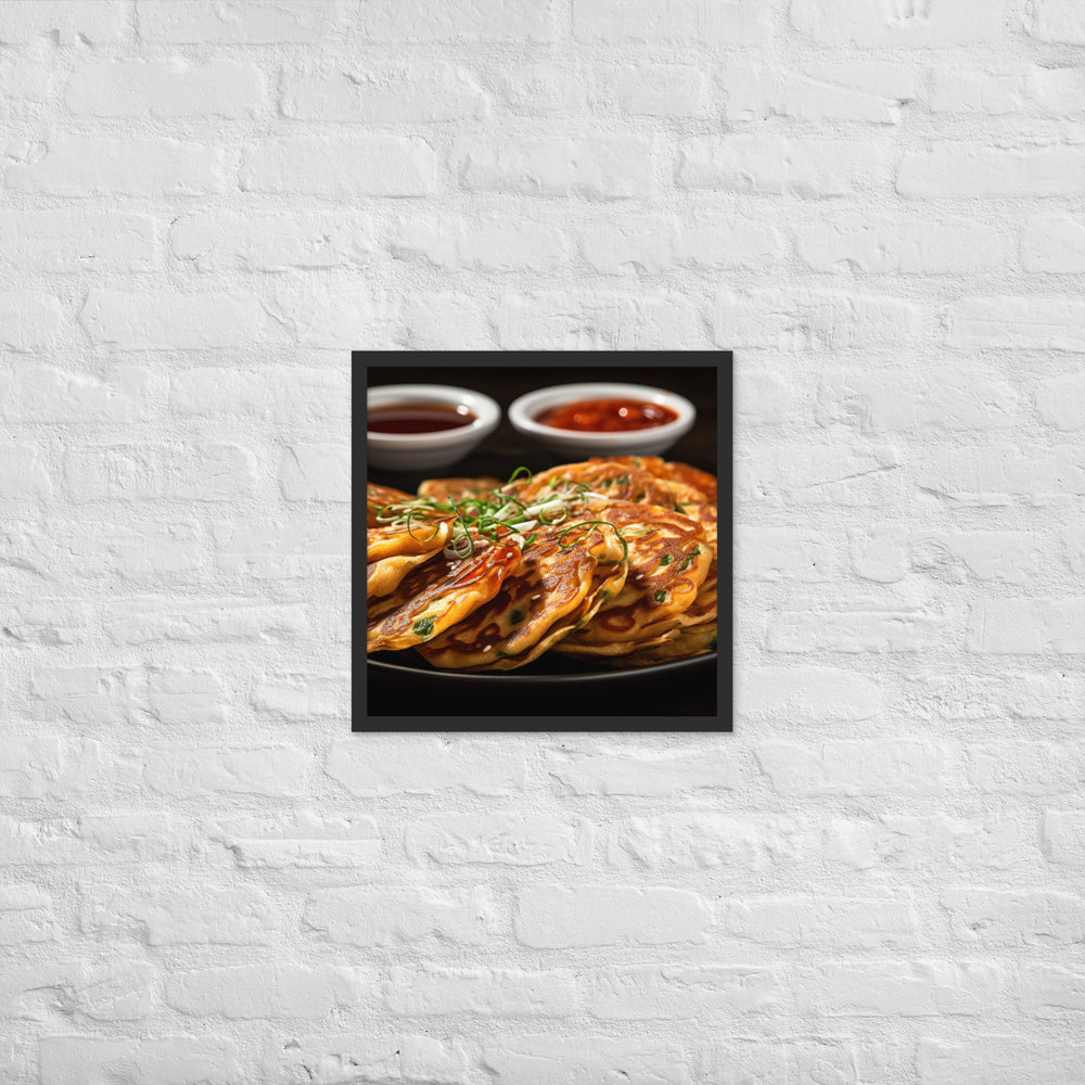 Kimchi Jeon Framed poster 🤤 from Yumify.AI