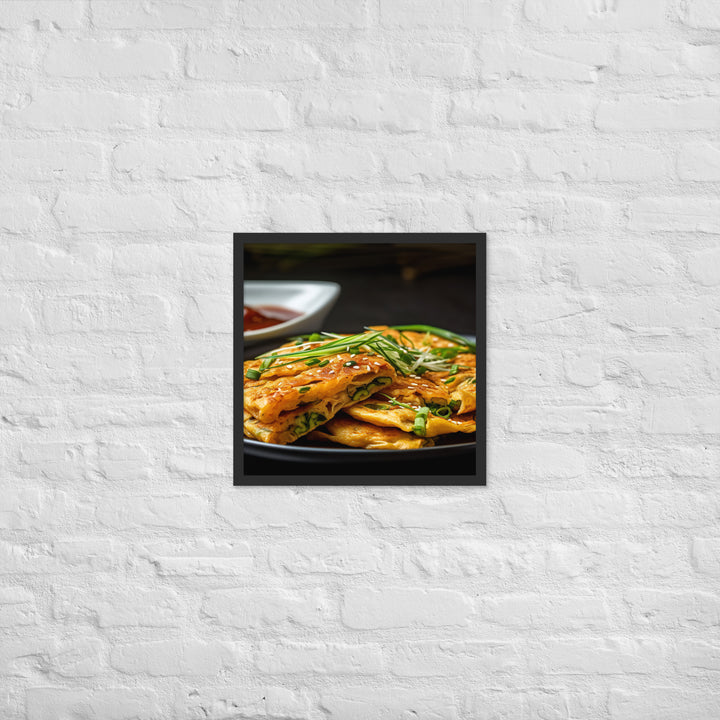 Kimchi Jeon Framed poster 🤤 from Yumify.AI