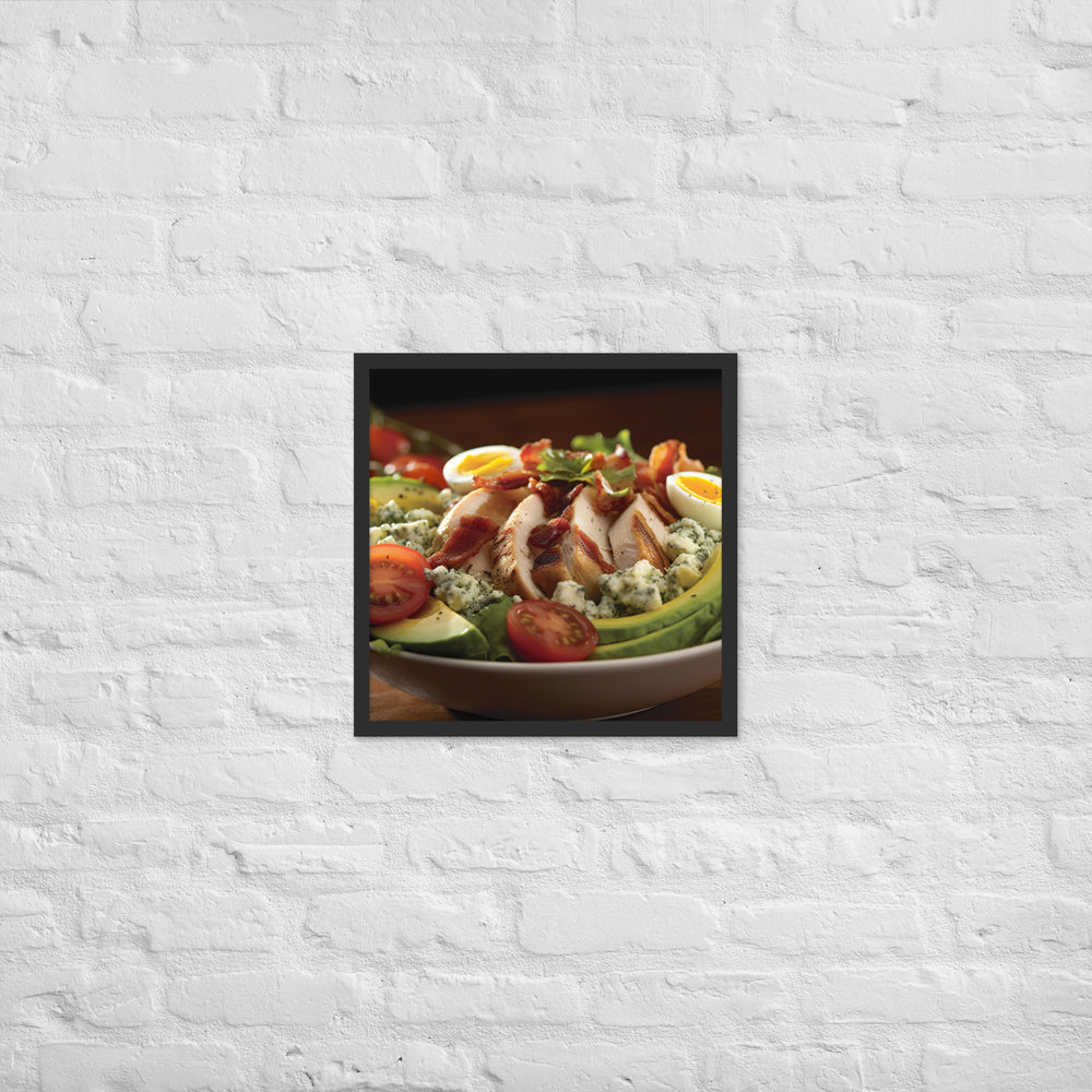 Cobb Salad Framed poster 🤤 from Yumify.AI