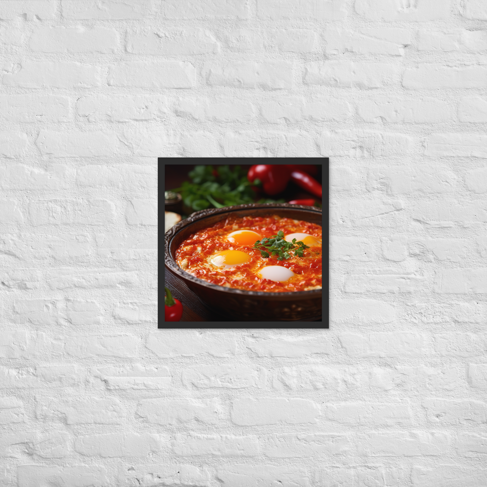 Menemen Framed poster 🤤 from Yumify.AI