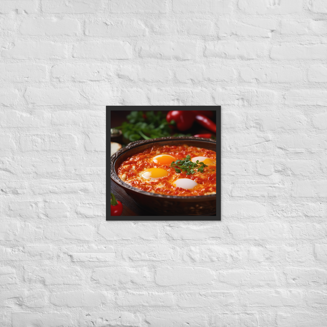 Menemen Framed poster 🤤 from Yumify.AI