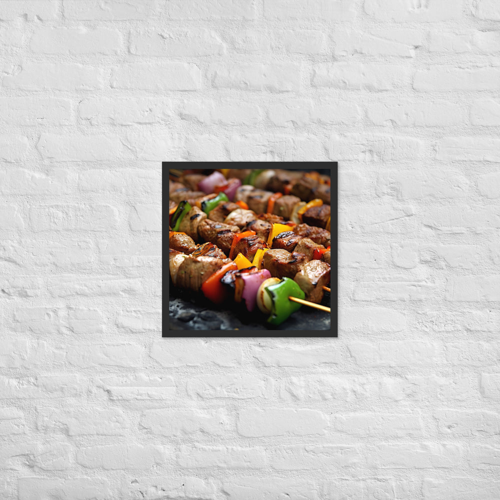 Kebab Framed poster 🤤 from Yumify.AI