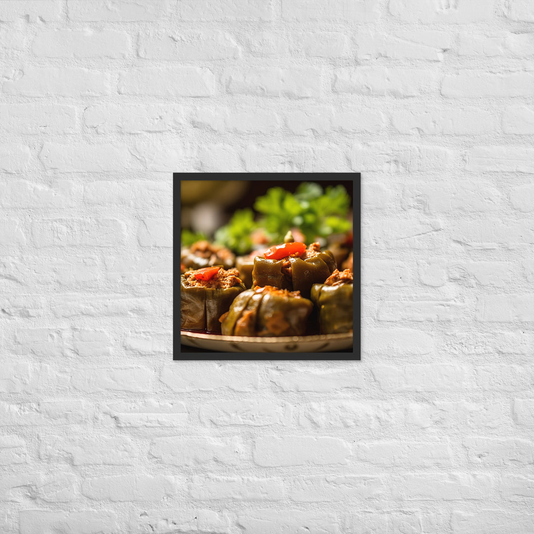 Dolma Framed poster 🤤 from Yumify.AI