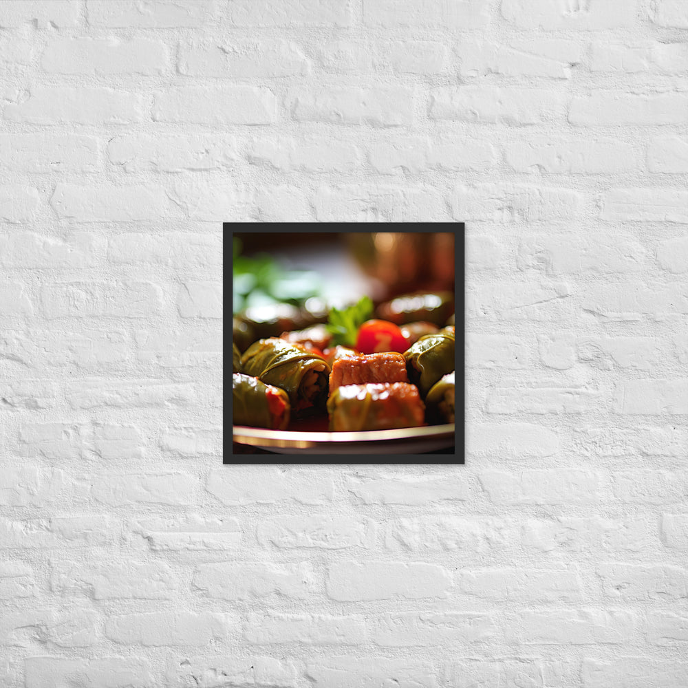 Dolma Framed poster 🤤 from Yumify.AI