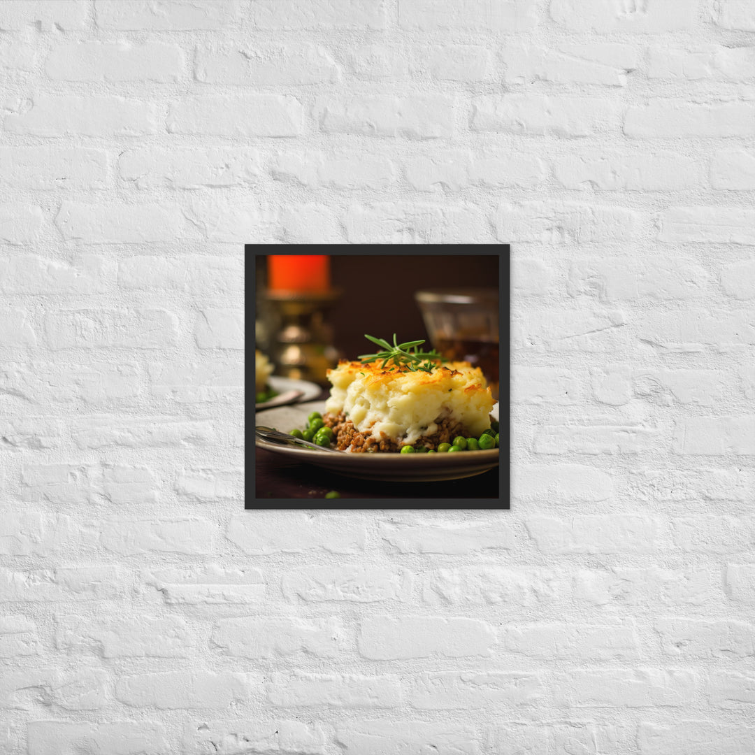 Shepherds Pie Framed poster 🤤 from Yumify.AI
