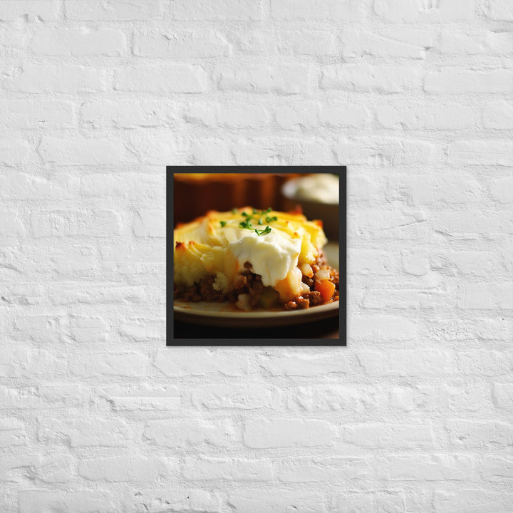 Shepherds Pie Framed poster 🤤 from Yumify.AI
