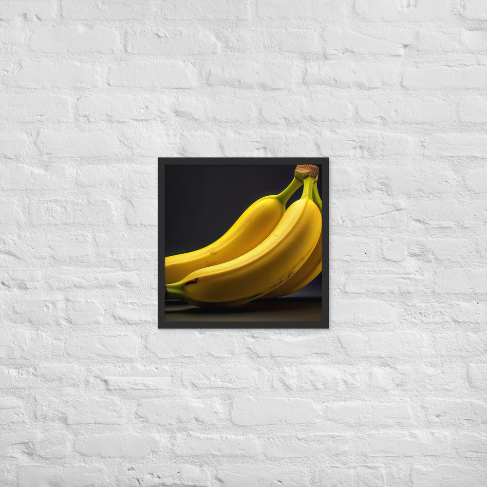 Banana Framed poster 🤤 from Yumify.AI