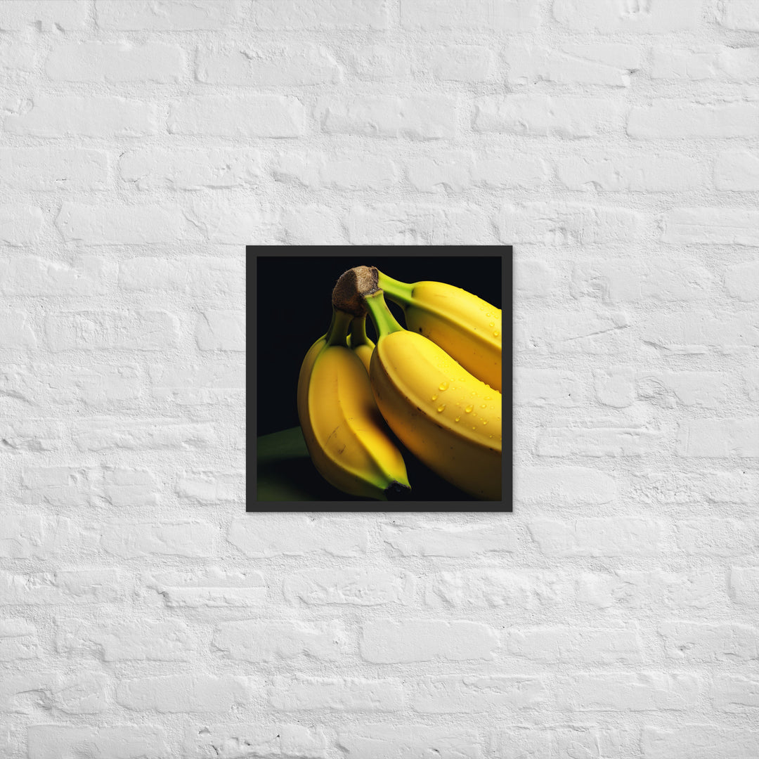 Banana Framed poster 🤤 from Yumify.AI