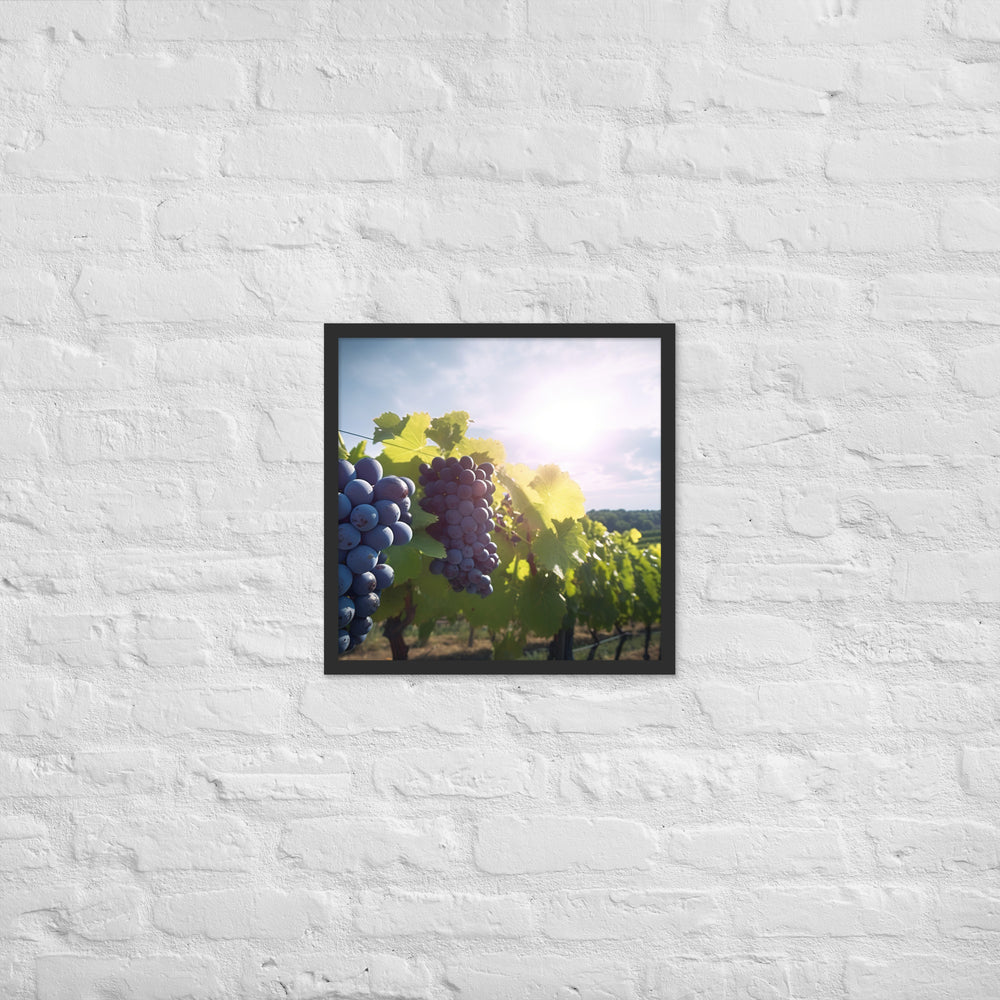 Vineyard Beauty Framed poster 🤤 from Yumify.AI