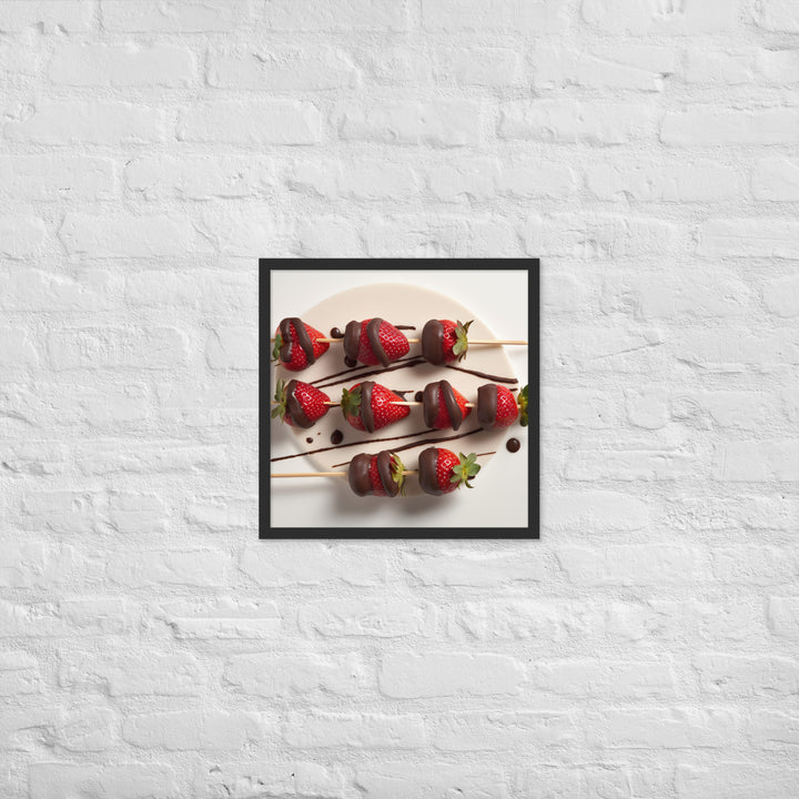 Sweet Summer Snack Framed poster 🤤 from Yumify.AI