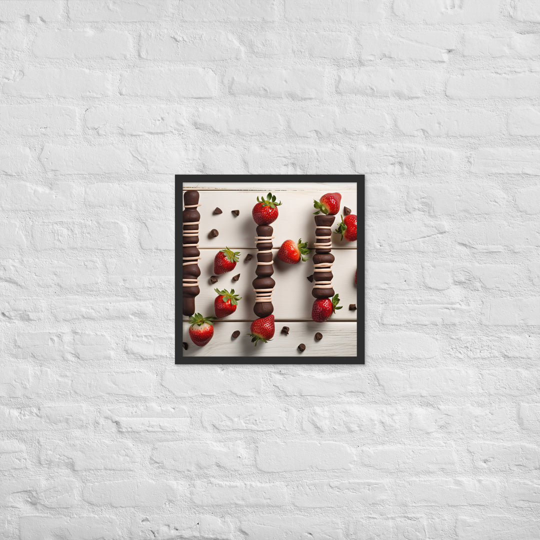 Sweet Summer Snack Framed poster 🤤 from Yumify.AI