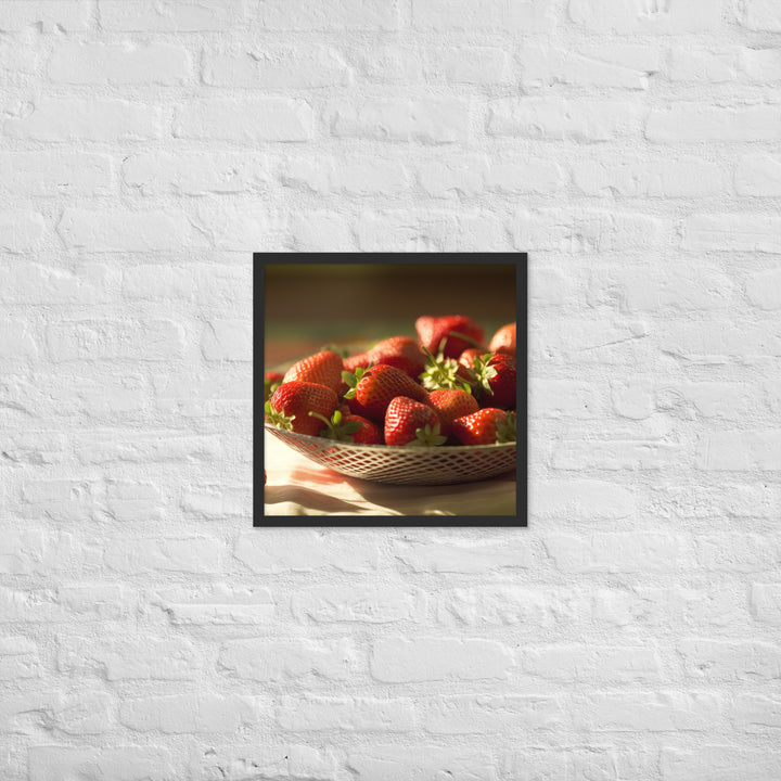 Sun Kissed Berries Framed poster 🤤 from Yumify.AI