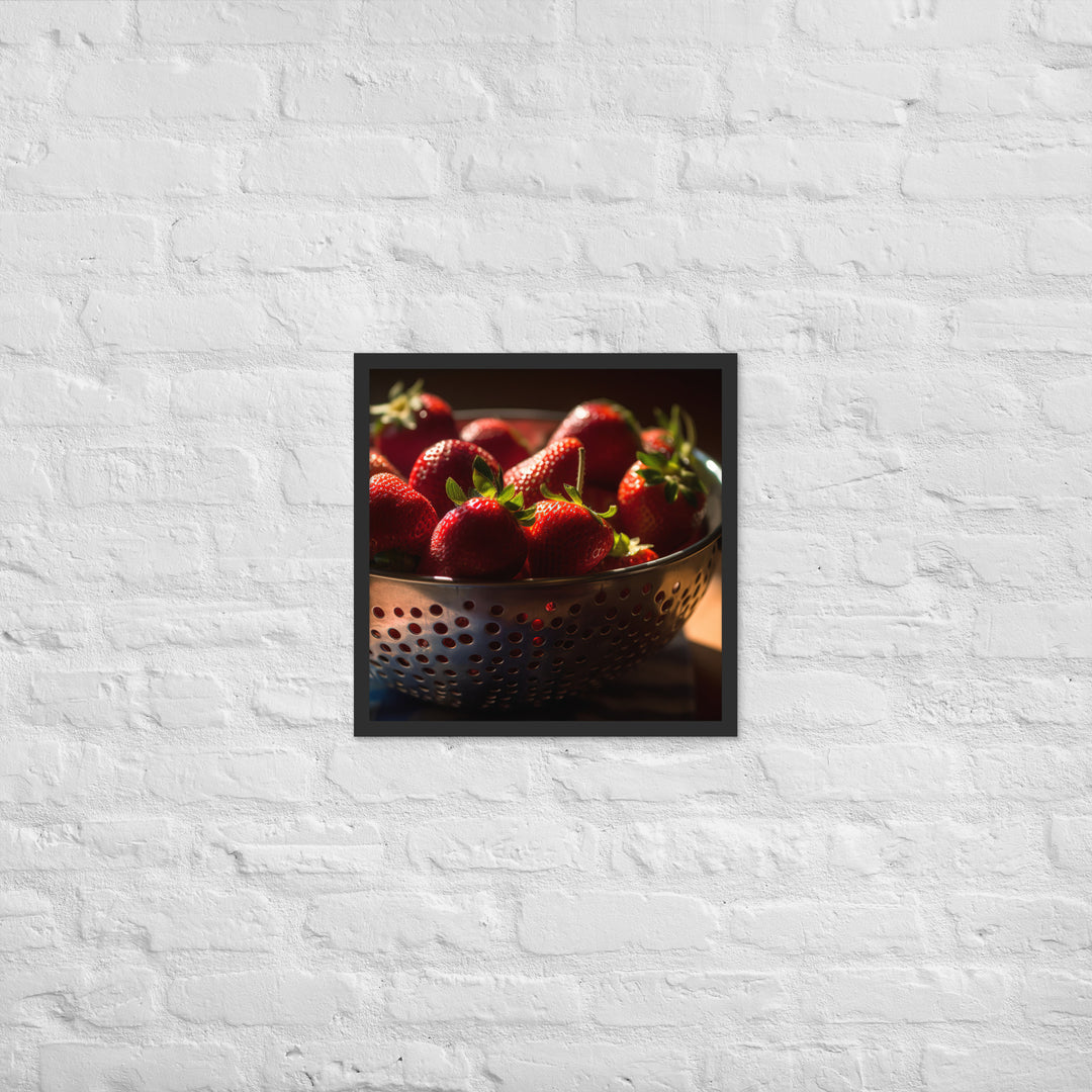 Sun Kissed Berries Framed poster 🤤 from Yumify.AI