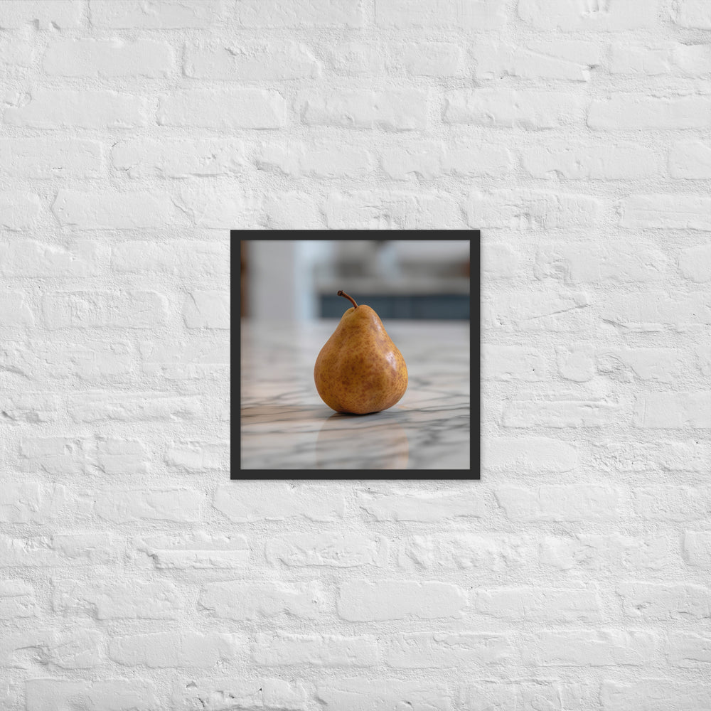 Bosc Pears Framed poster 🤤 from Yumify.AI