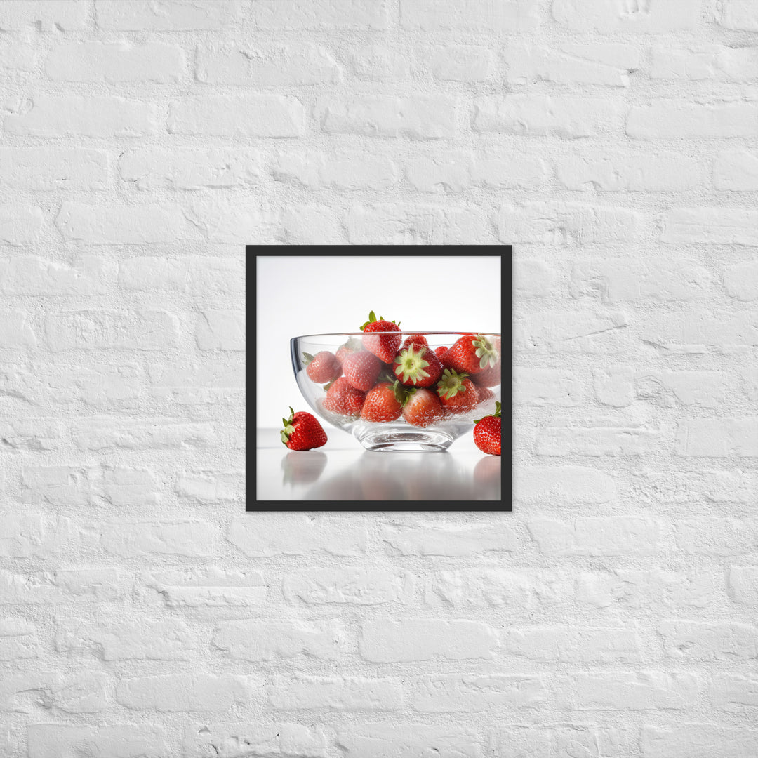 Berrylicious Treat Framed poster 🤤 from Yumify.AI