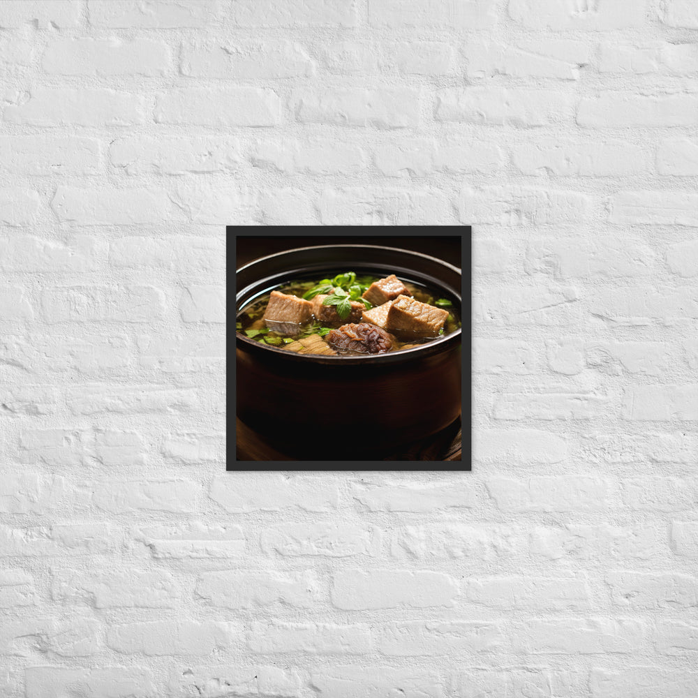 Bak Kut Teh Framed poster 🤤 from Yumify.AI