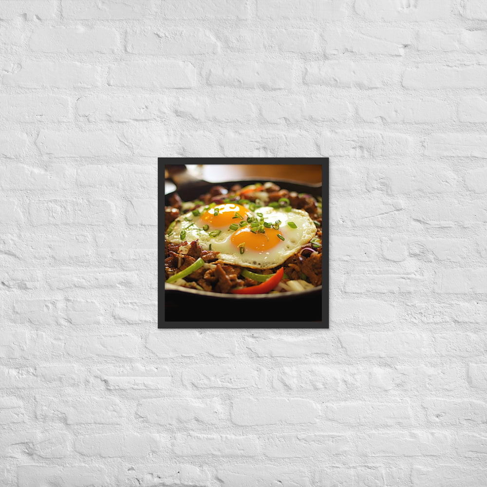 Sisig Framed poster 🤤 from Yumify.AI