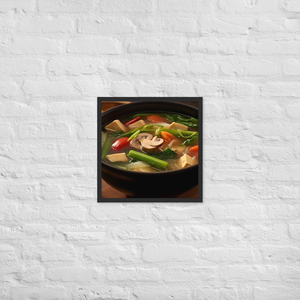 Sinigang Framed poster 🤤 from Yumify.AI