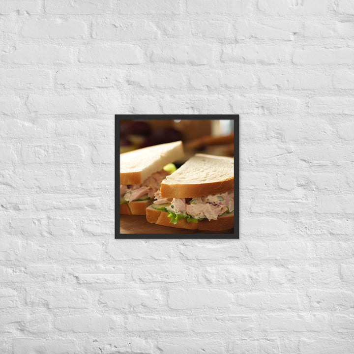 Tuna Salad Sandwich Framed poster 🤤 from Yumify.AI