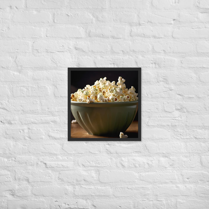 Ranch Popcorn Framed poster 🤤 from Yumify.AI