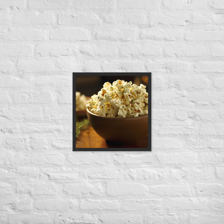 Ranch Popcorn Framed poster 🤤 from Yumify.AI