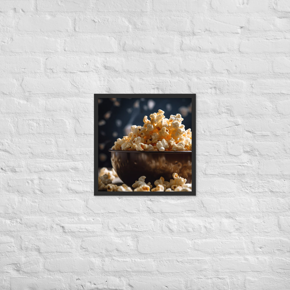 Kettle Corn Framed poster 🤤 from Yumify.AI