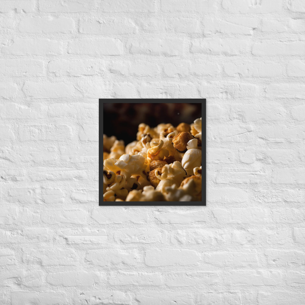 Kettle Corn Framed poster 🤤 from Yumify.AI