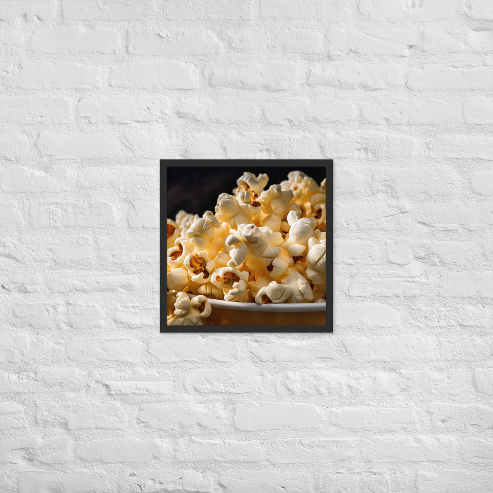 Kettle Corn Framed poster 🤤 from Yumify.AI