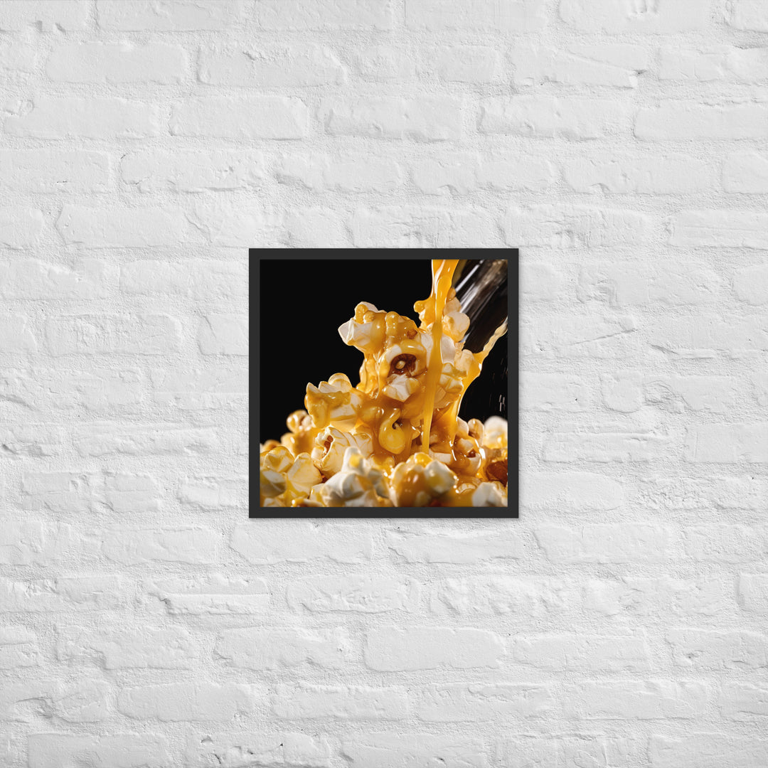 Buttered Popcorn Framed poster 🤤 from Yumify.AI