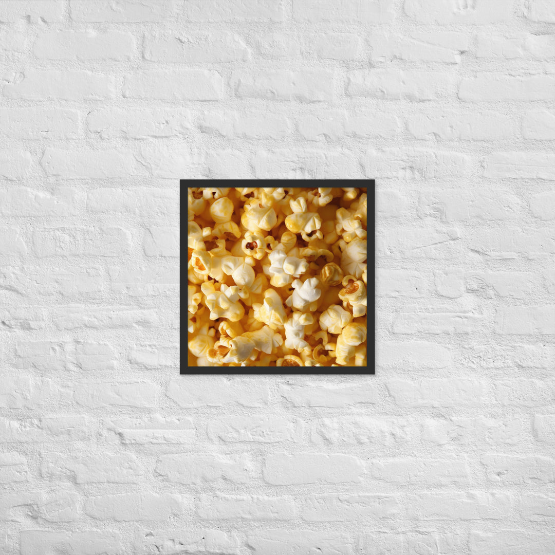 Buttered Popcorn Framed poster 🤤 from Yumify.AI