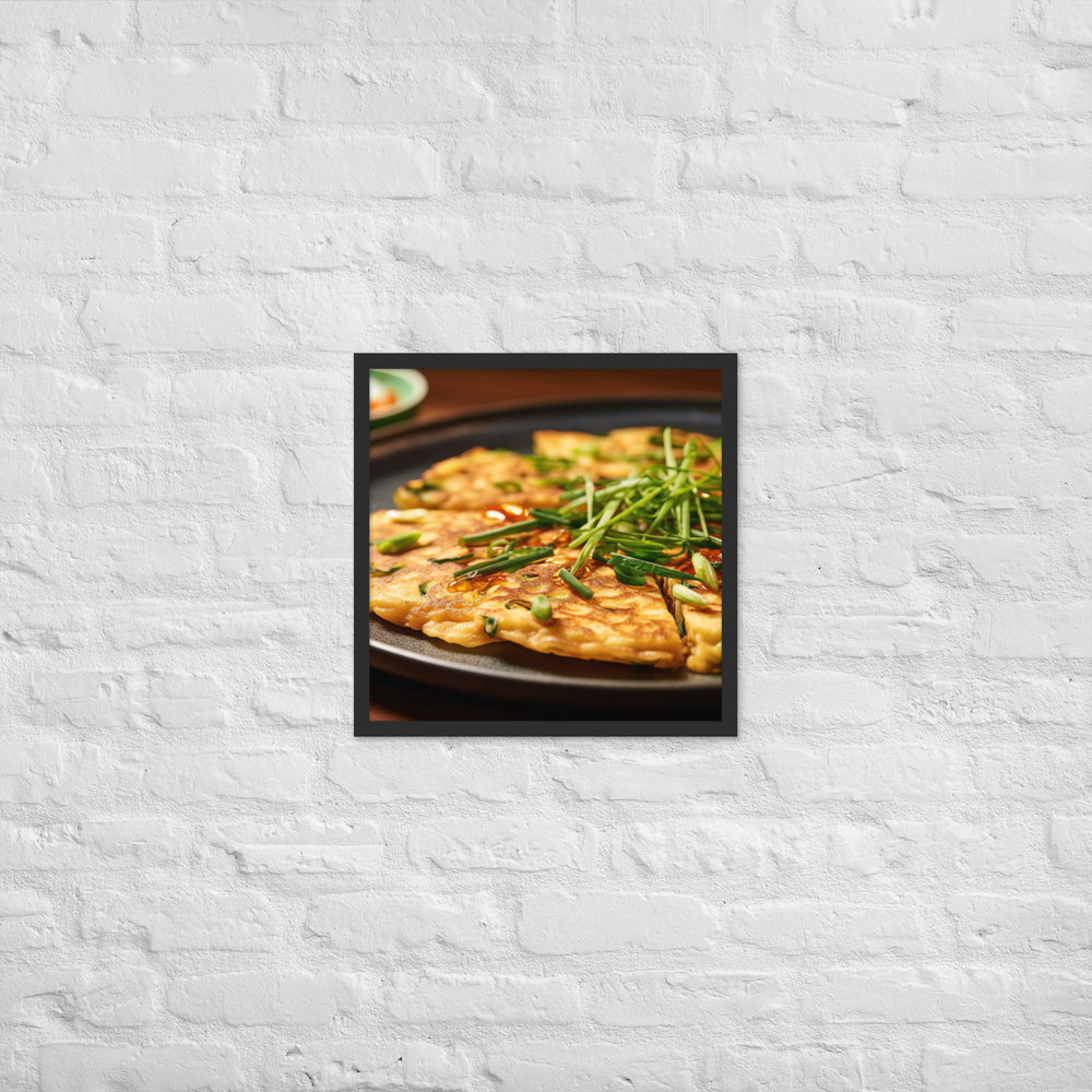 Haemul Pajeon Framed poster 🤤 from Yumify.AI