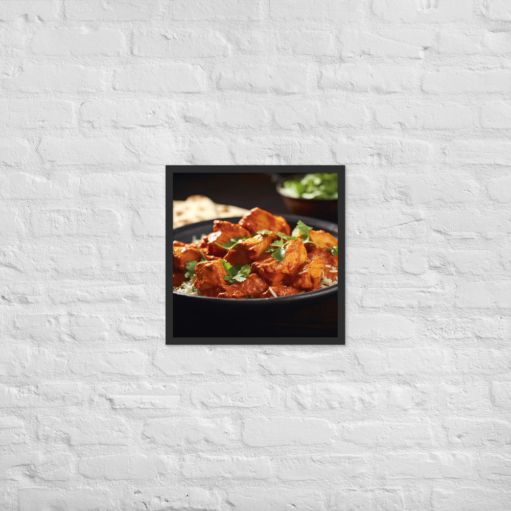 Tikka Masala Framed poster 🤤 from Yumify.AI