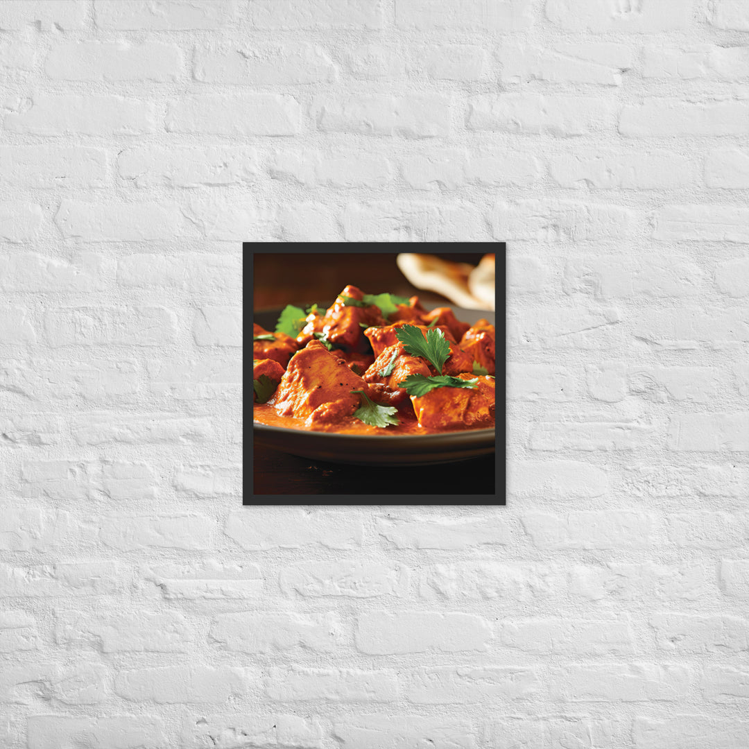 Tikka Masala Framed poster 🤤 from Yumify.AI