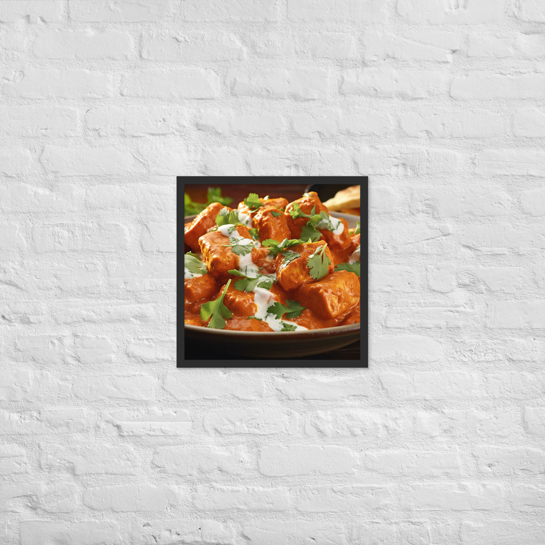 Tikka Masala Framed poster 🤤 from Yumify.AI