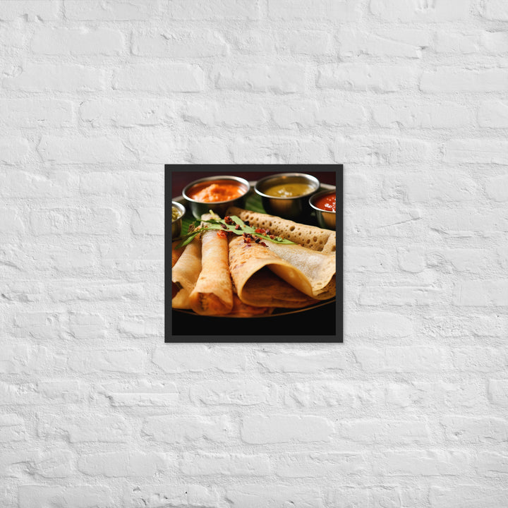 Masala Dosa Framed poster 🤤 from Yumify.AI