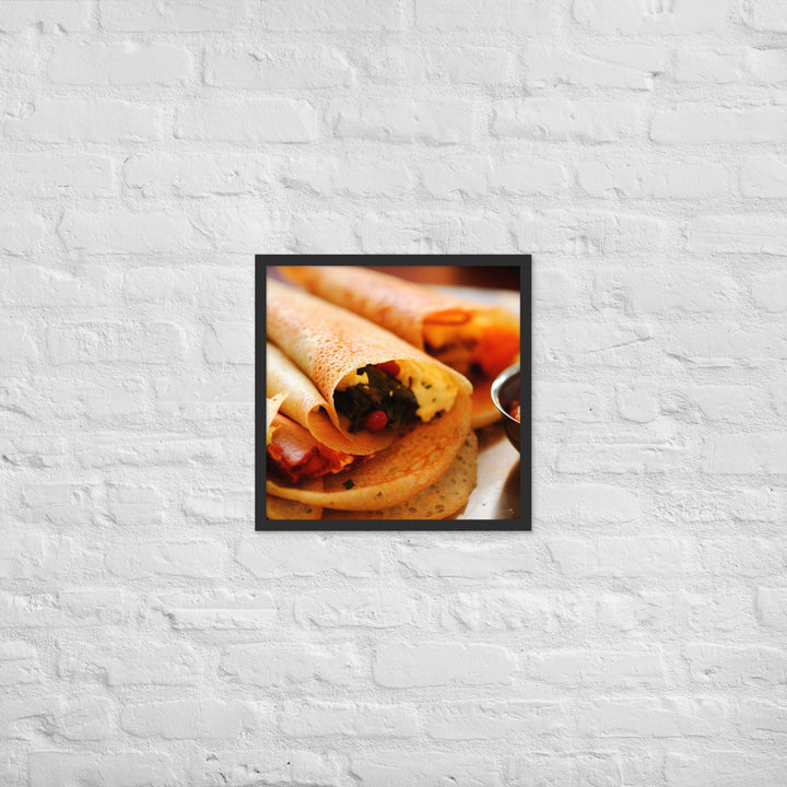 Masala Dosa Framed poster 🤤 from Yumify.AI