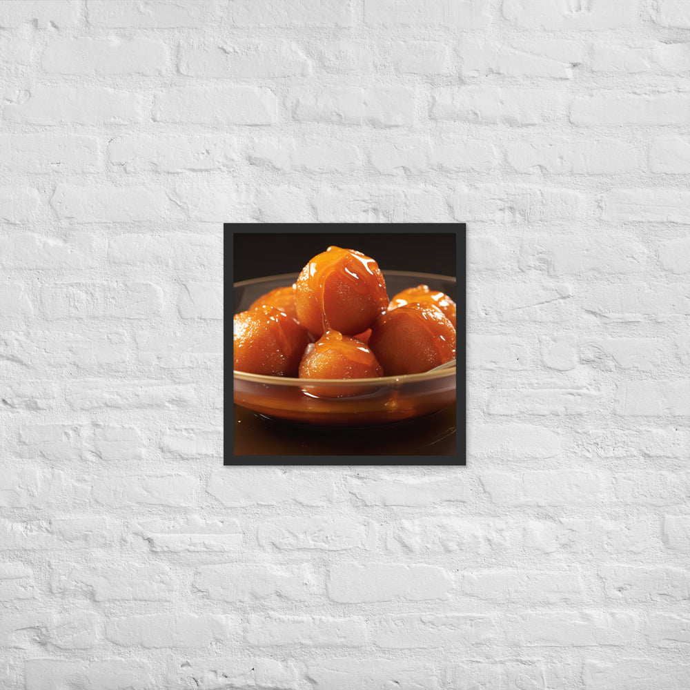 Gulab Jamun Framed poster 🤤 from Yumify.AI