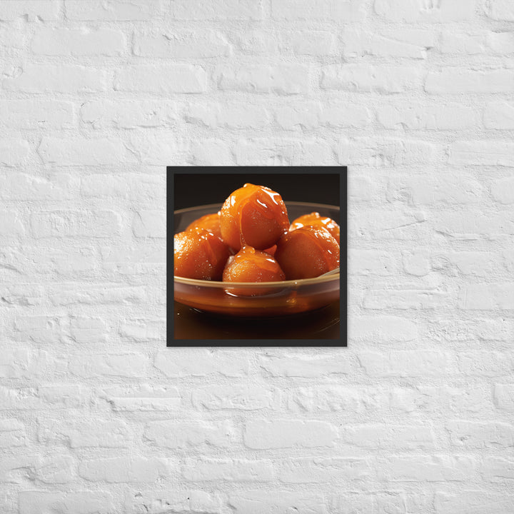 Gulab Jamun Framed poster 🤤 from Yumify.AI