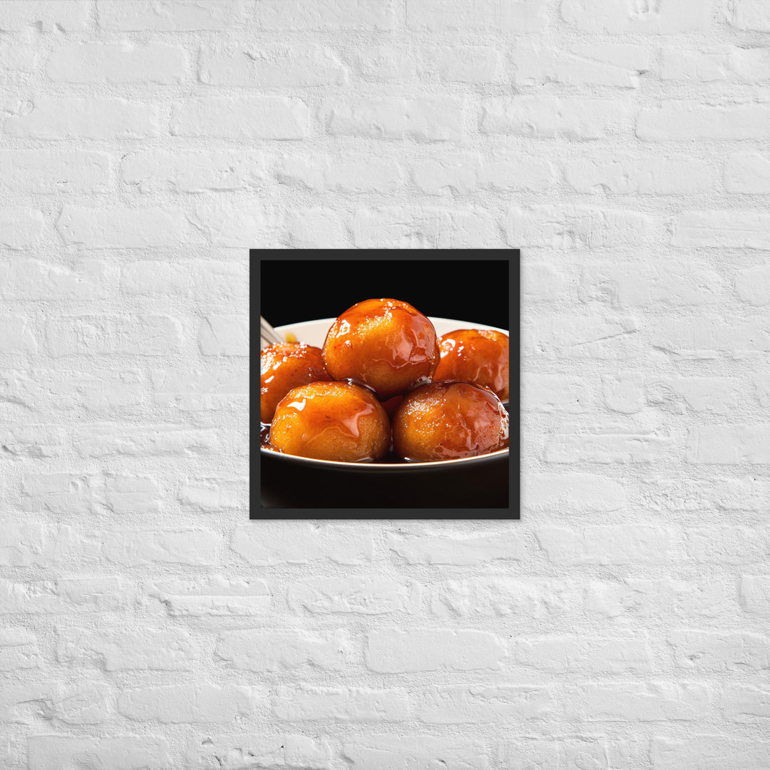 Gulab Jamun Framed poster 🤤 from Yumify.AI