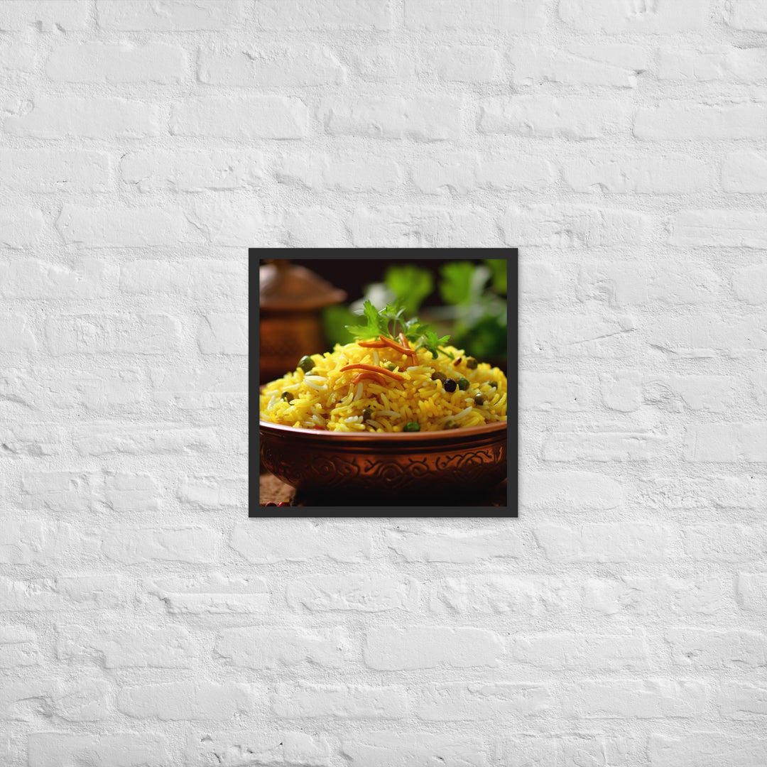 Biryani Framed poster 🤤 from Yumify.AI