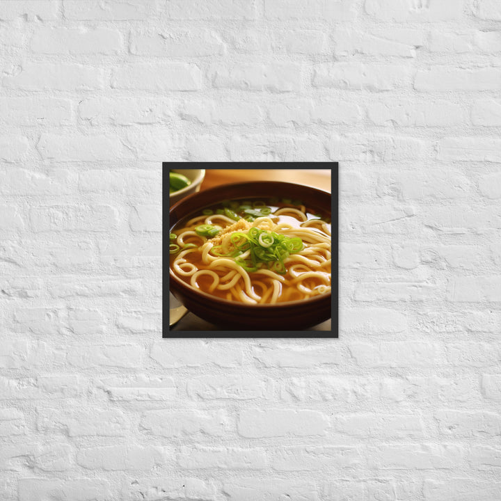 Udon Framed poster 🤤 from Yumify.AI