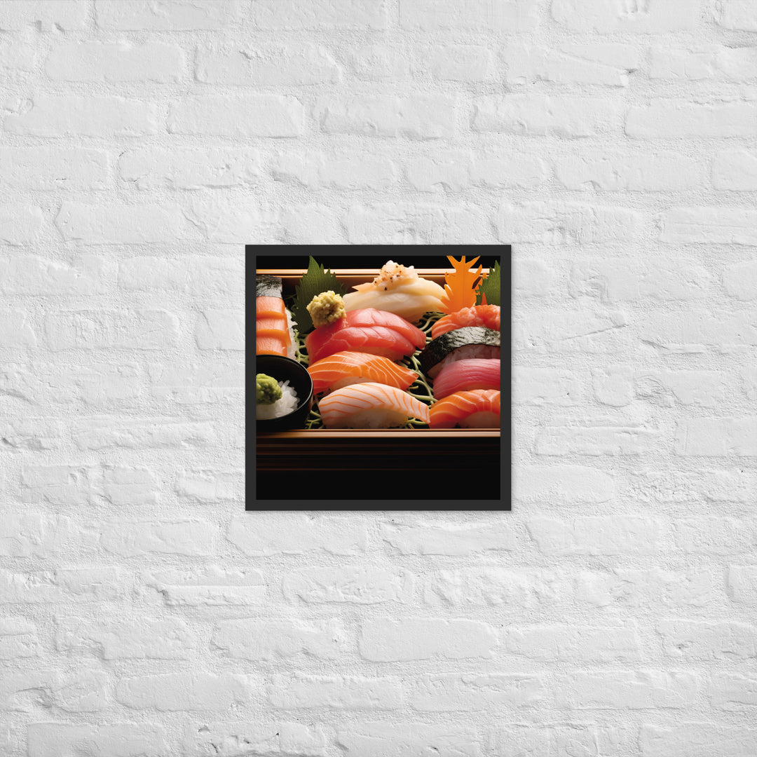 Sushi Framed poster 🤤 from Yumify.AI