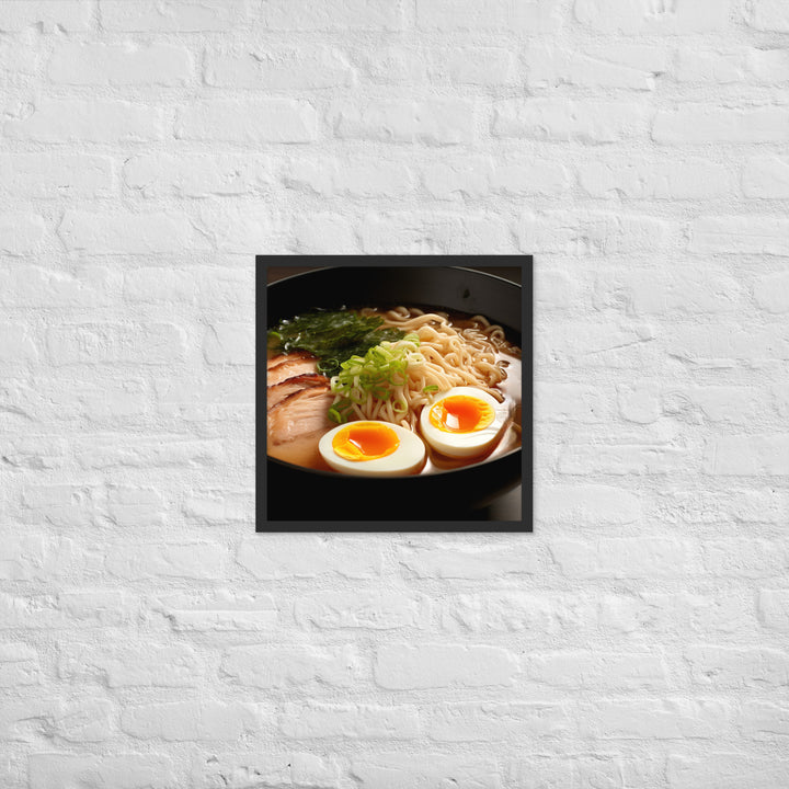 Ramen Framed poster 🤤 from Yumify.AI